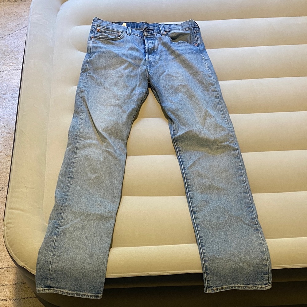 Levi's Light Blue Straight Jeans